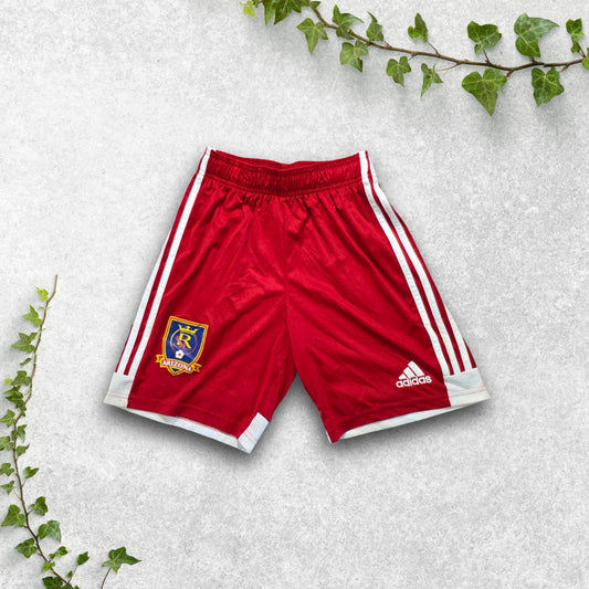 Adidas Arizona Football Shorts Red White Youth L (13–14Y) AEROREADY W22