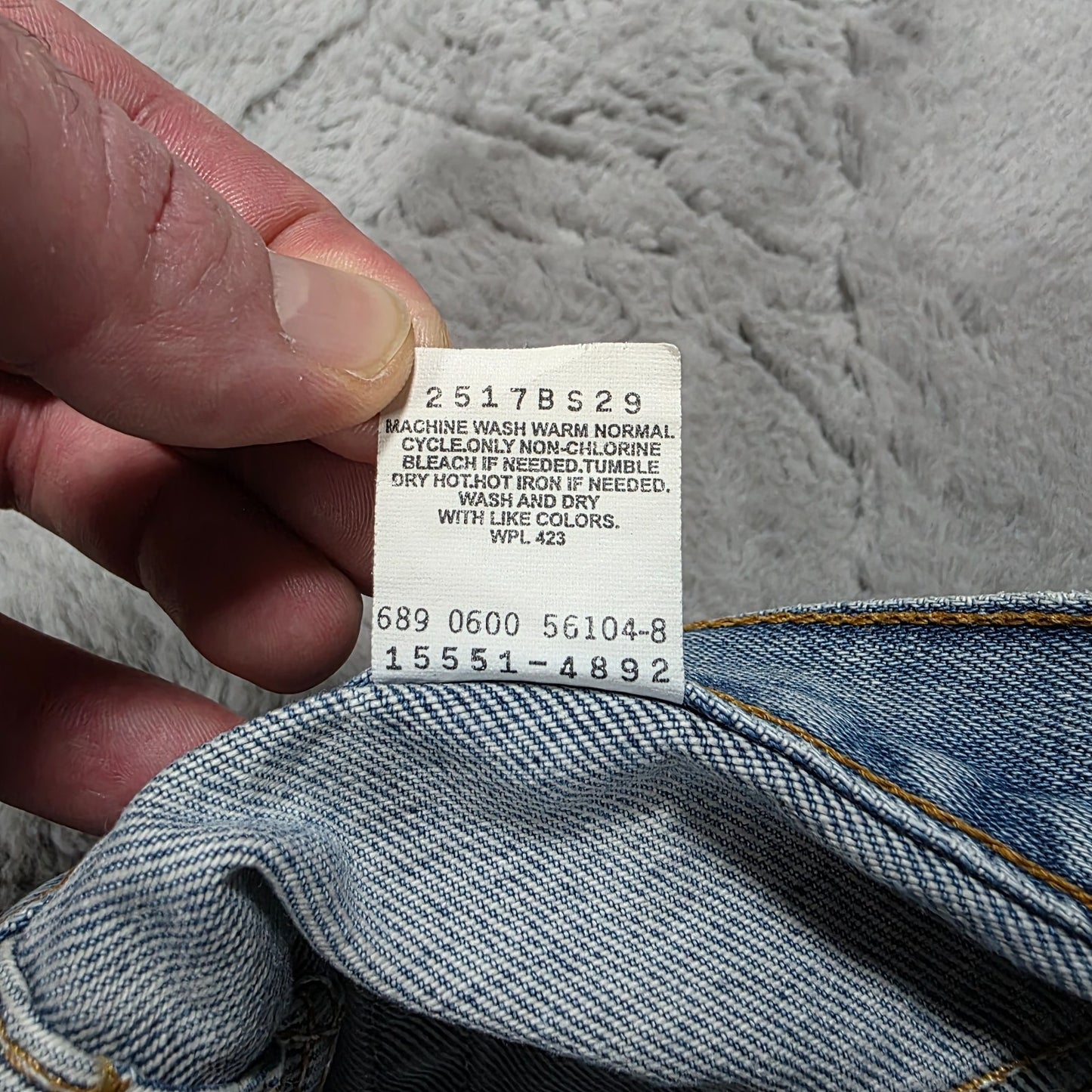 Levi’s 550 Women’s Jeans Vintage 90s Stonewash High Rise Relaxed Taper W30 L34