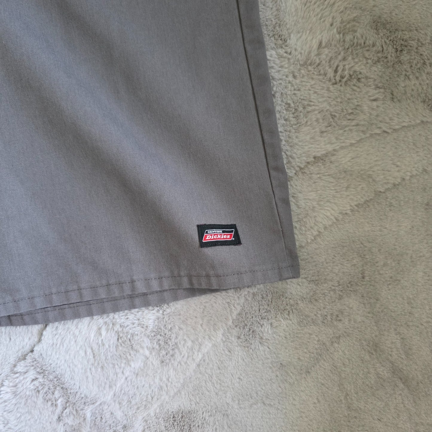 Dickies Cargo Shorts Grey W44 Long Inseam Utility Pocket Workwear Style