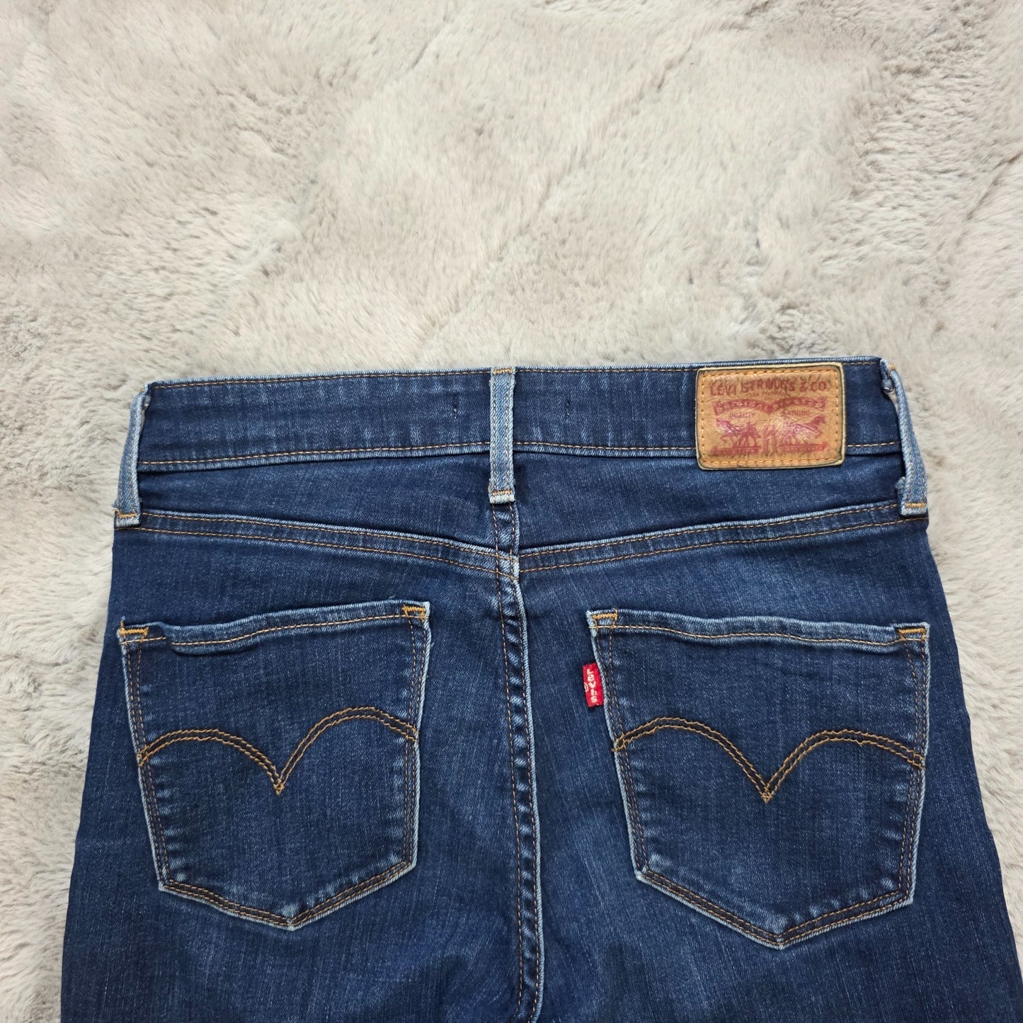 Levi's 721 High Rise Skinny Jeans W28 L30 β Women's β Few Marks β Blue Denim