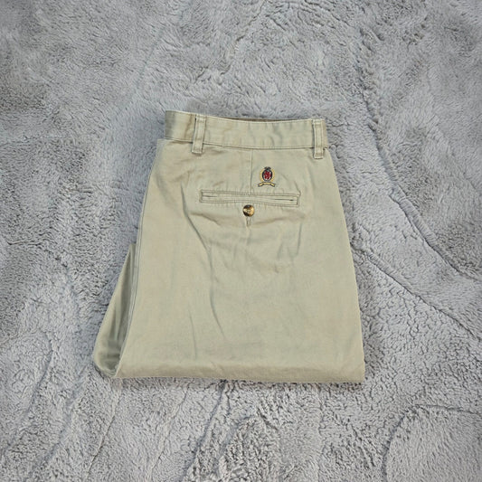 Tommy Hilfiger Beige Chino Trousers W38 L30 (Actual 36) 100% Cotton Mauritius