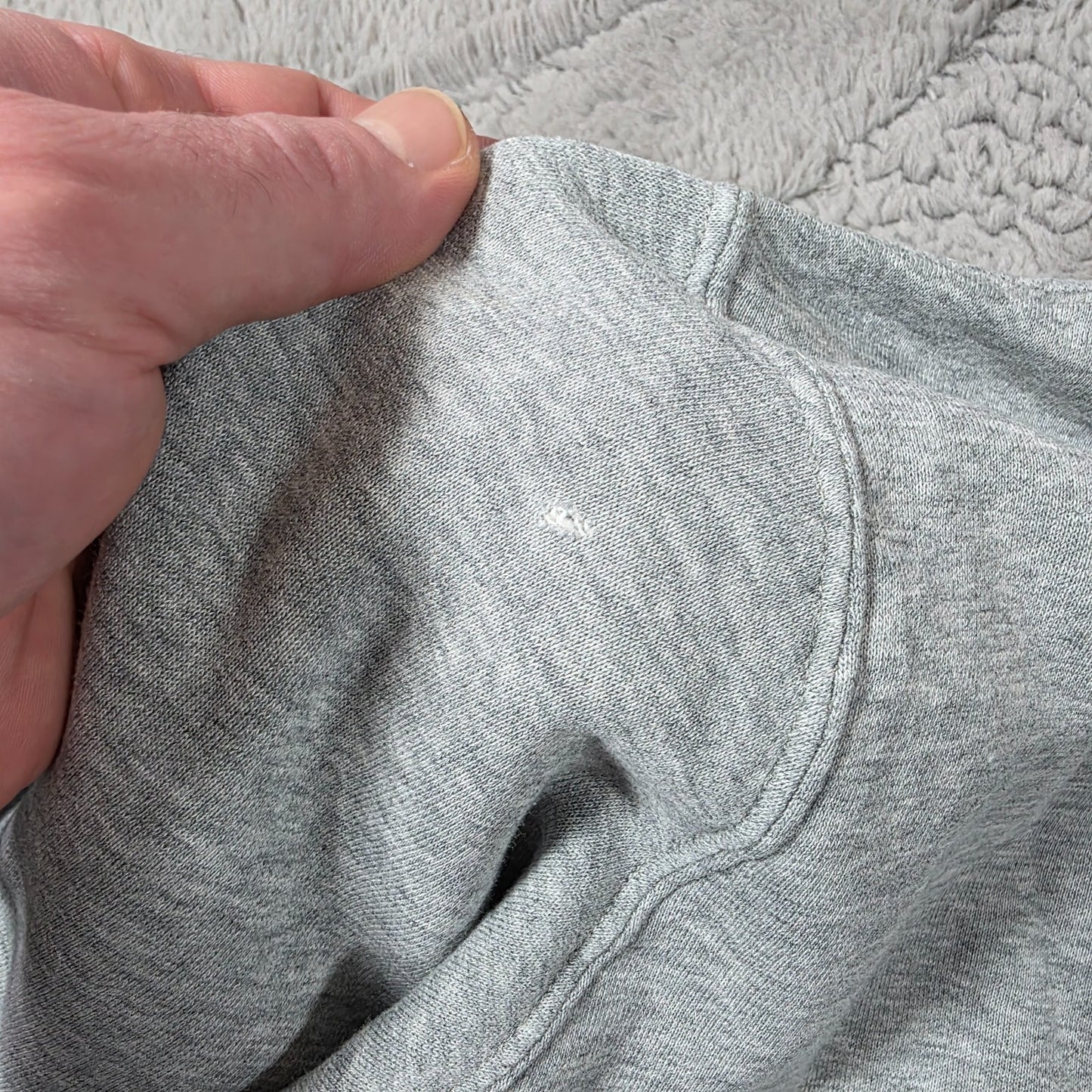 Nike Grey Full Zip Hoodie 👟 Men’s XL Logo Sweatshirt Casual Sportswear