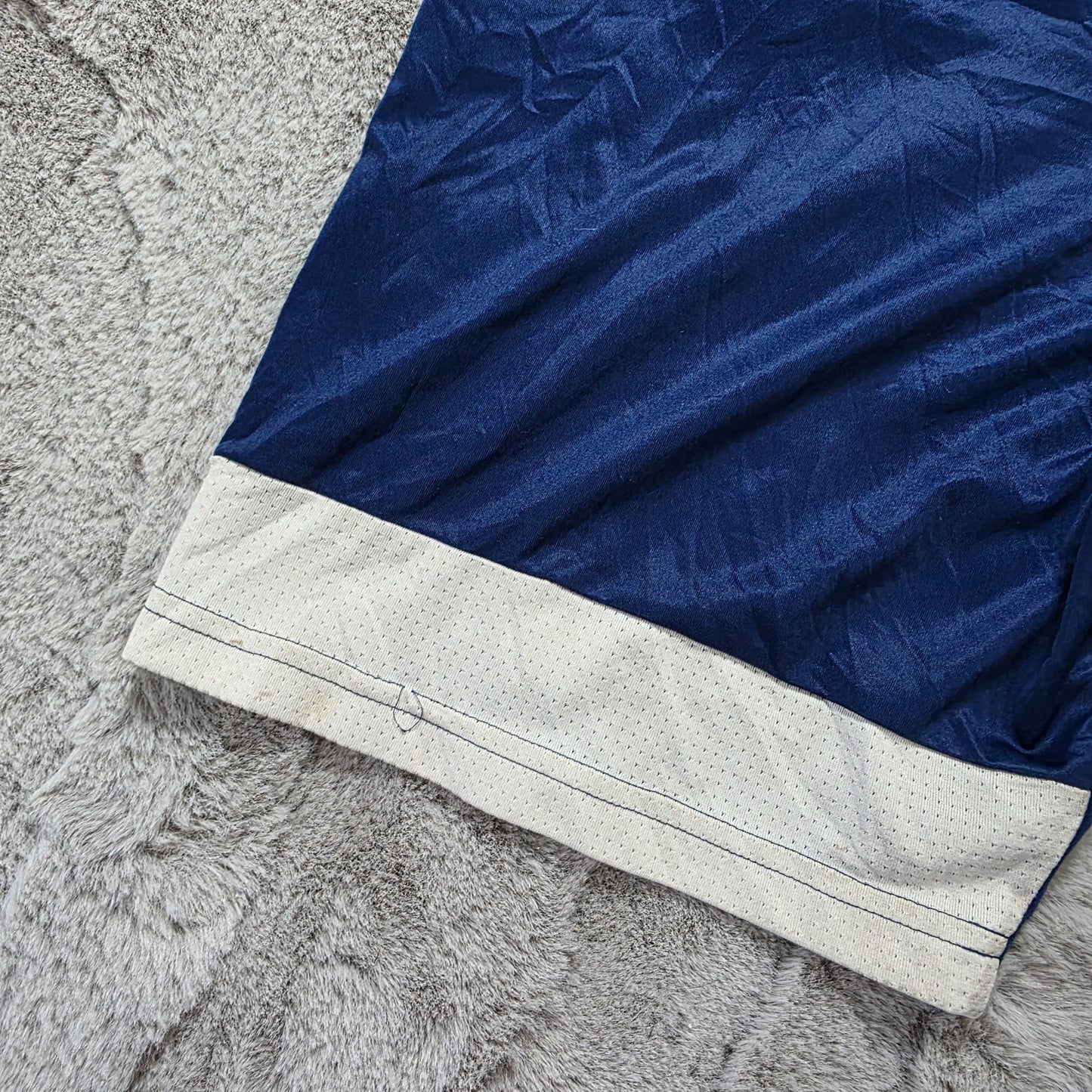 Adidas Navy Blue Sports Shorts Youth 13β14Y | W25 Inseam 7" | 3-Stripes Logo
