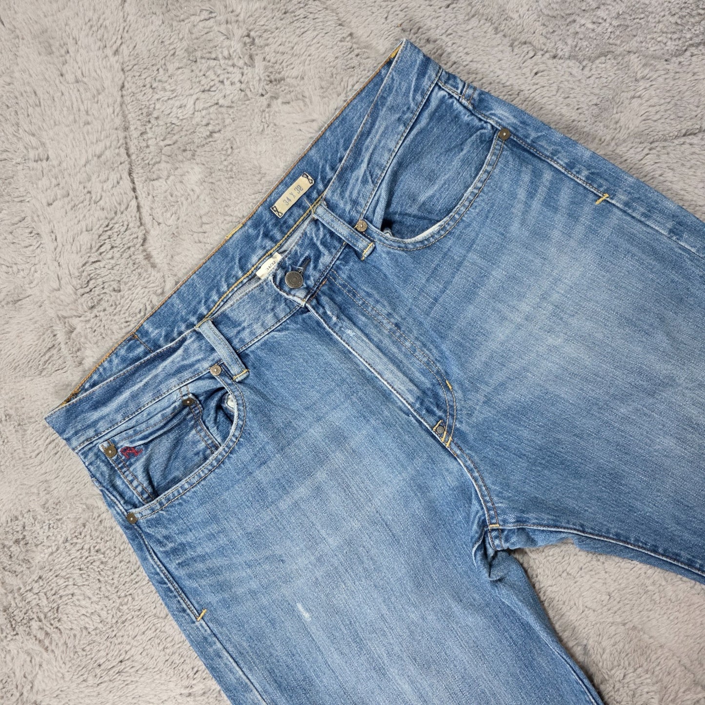 Polo Ralph Lauren Vintage 67 Blue Straight Leg Jeans W34 (36) L32 Men’s