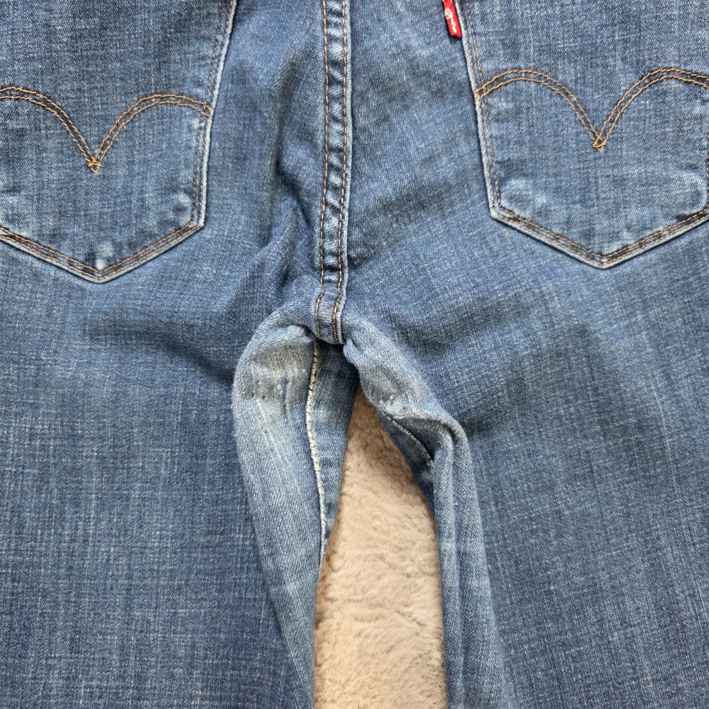 Levi's 311 Shaping Skinny Jeans W27 L30 Medium Blue β Women's β Some Wear