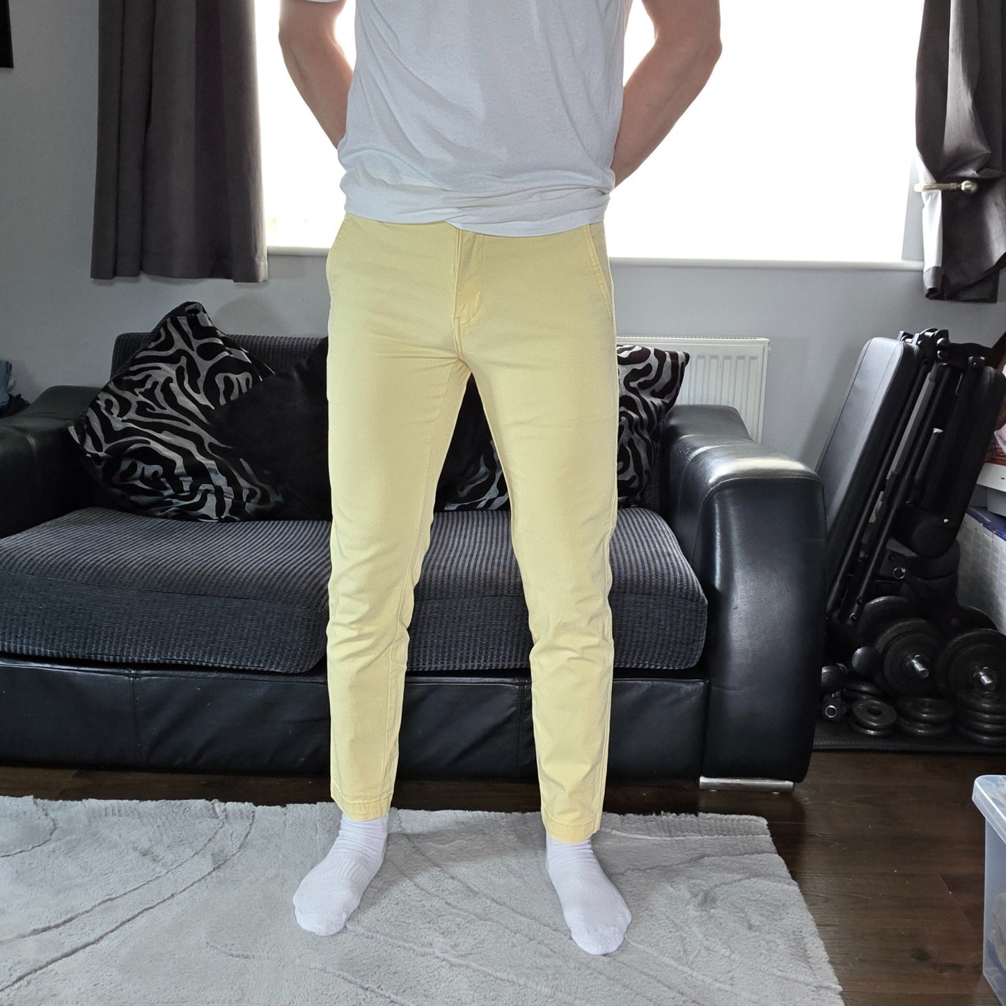 Levi's XX Chino Standard Taper Yellow Chinos W30 L30 (Tagged W29 L32)