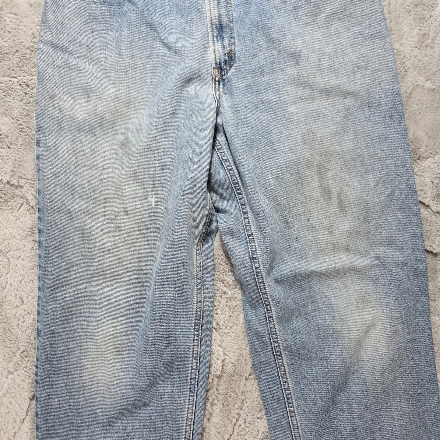 Levi's 560 Comfort Fit Jeans W36 L36 Light Wash Straight Leg Colombia Vintage 90