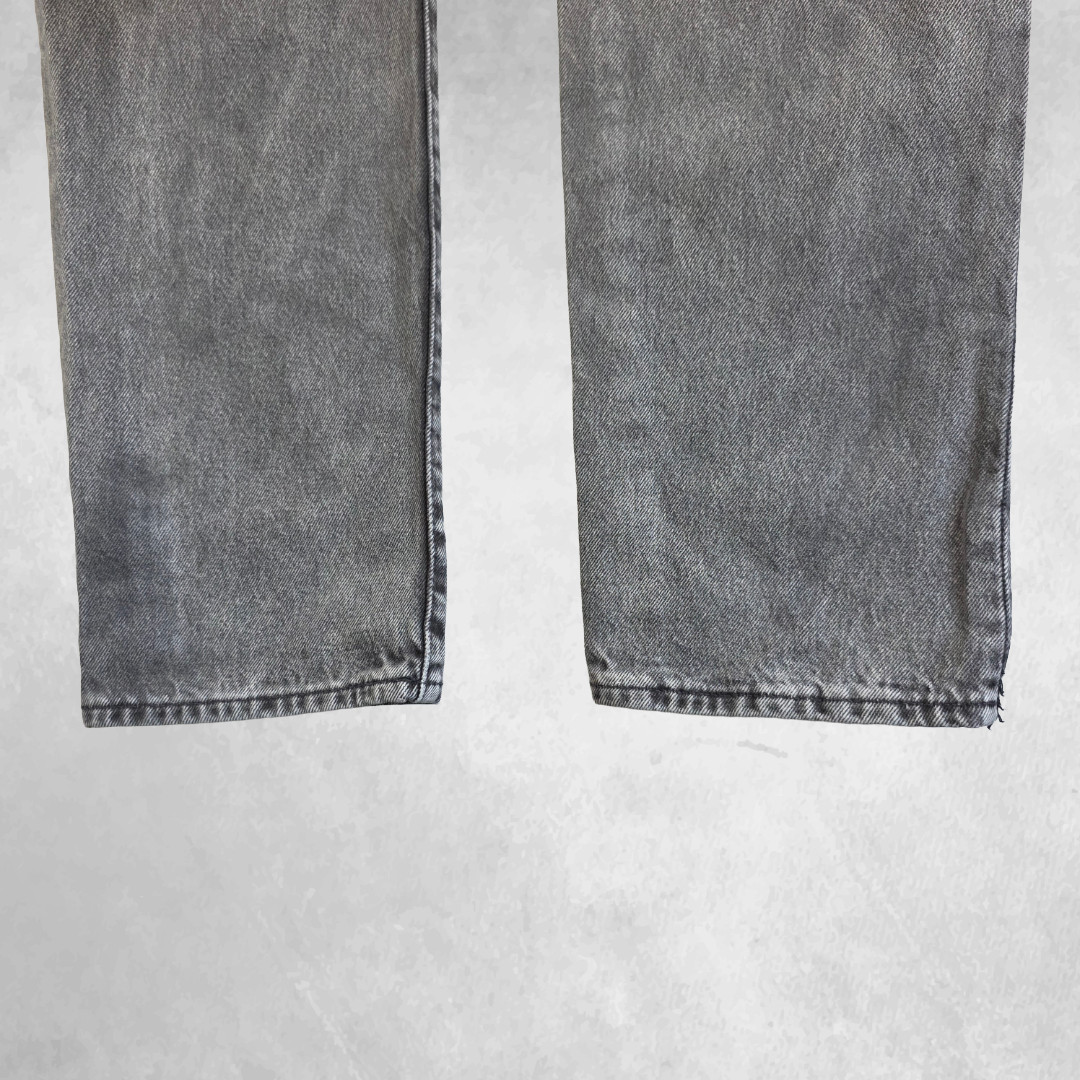 Levi’s 501 ‘93 Jeans Mens W29 L32 (Tagged W30) Black Straight Leg Button Fly