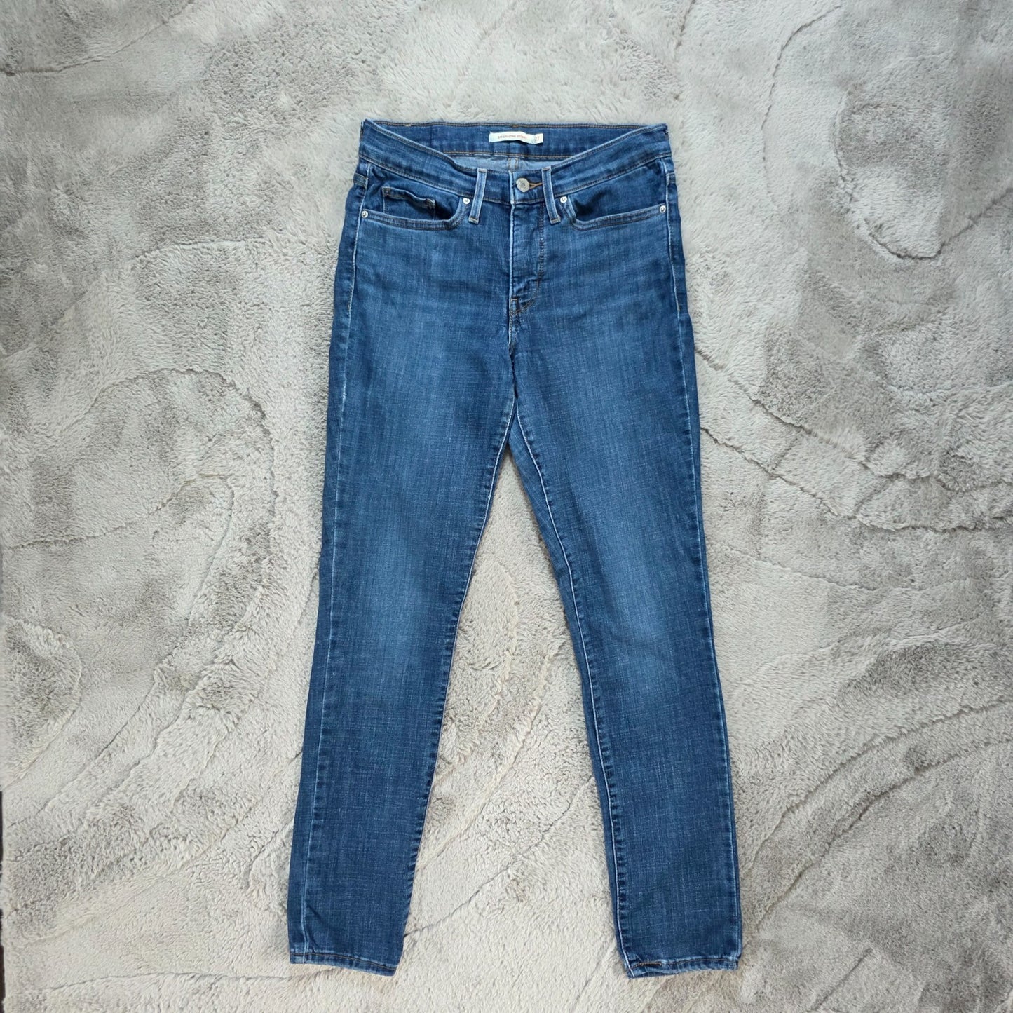 Levi's 311 Shaping Skinny Jeans W27 L30 Medium Blue β Women's β Some Wear