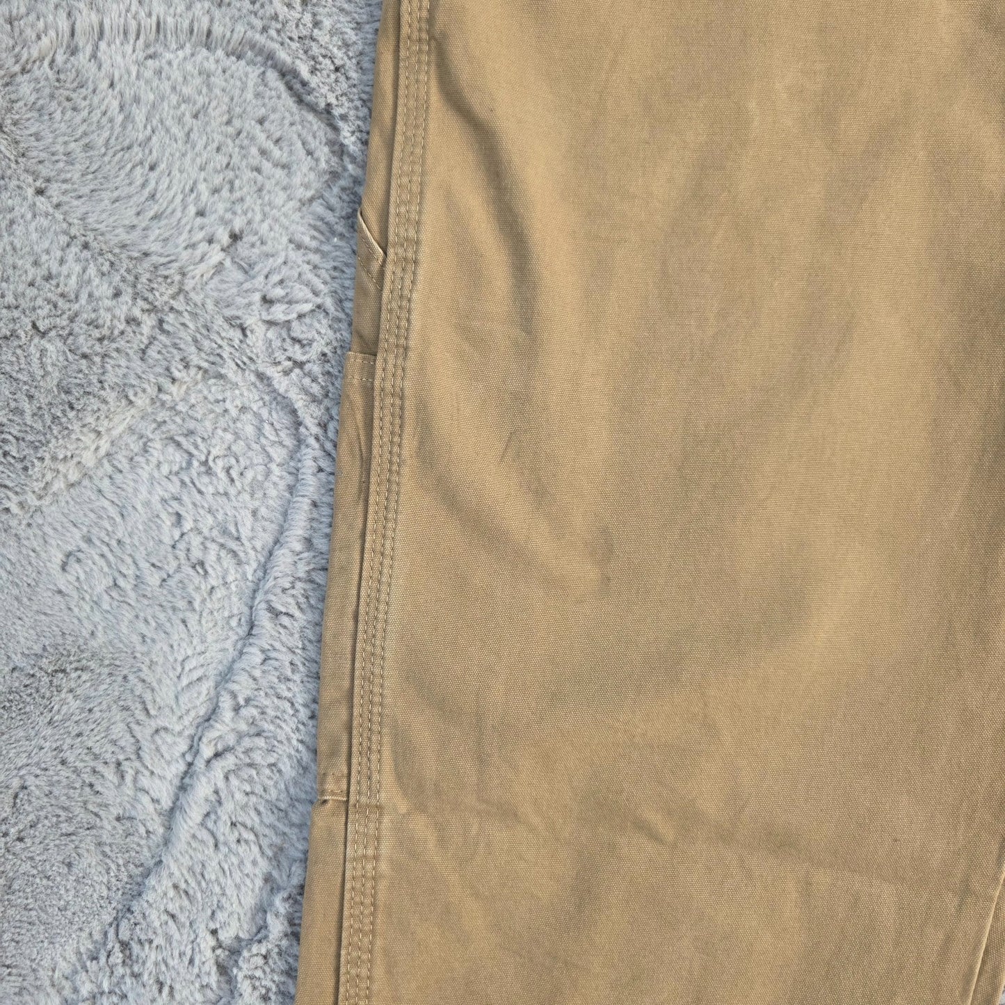 Wrangler carpenter trousers beige men’s W34 L30 straight leg utility workwear je