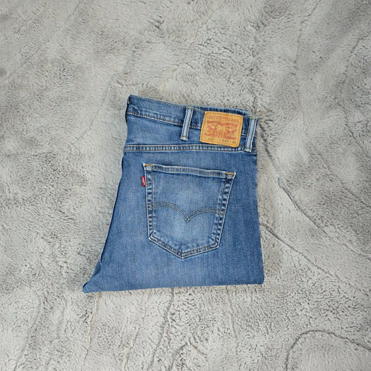 Levi’s 559 Men’s Relaxed Straight Fit Jeans Blue W40 L30 Stretch Colombia Made
