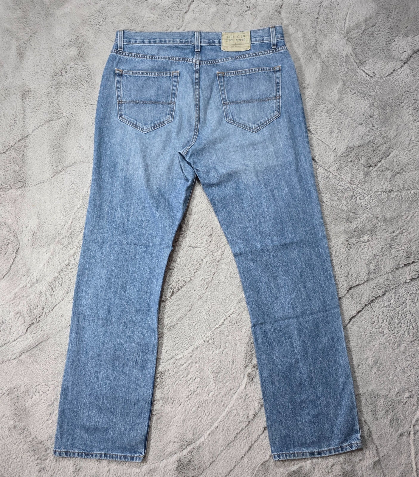 Tommy Hilfiger Freedom Y2K Blue Straight Leg Jeans W34 (36) L34 Men’s Mexico