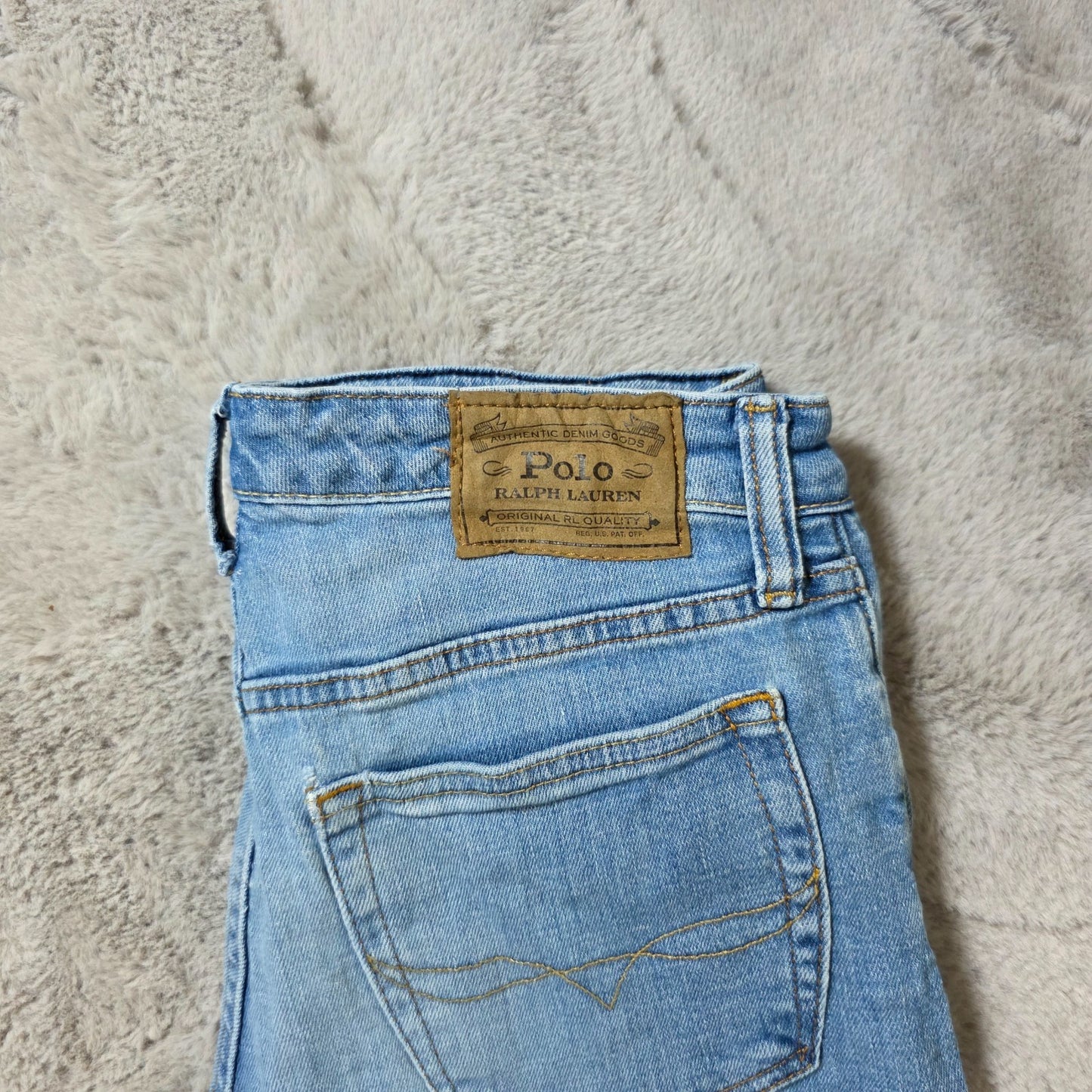 Polo Ralph Lauren Women’s Hampton Straight Jeans W28 L28 Denim UK 10–12