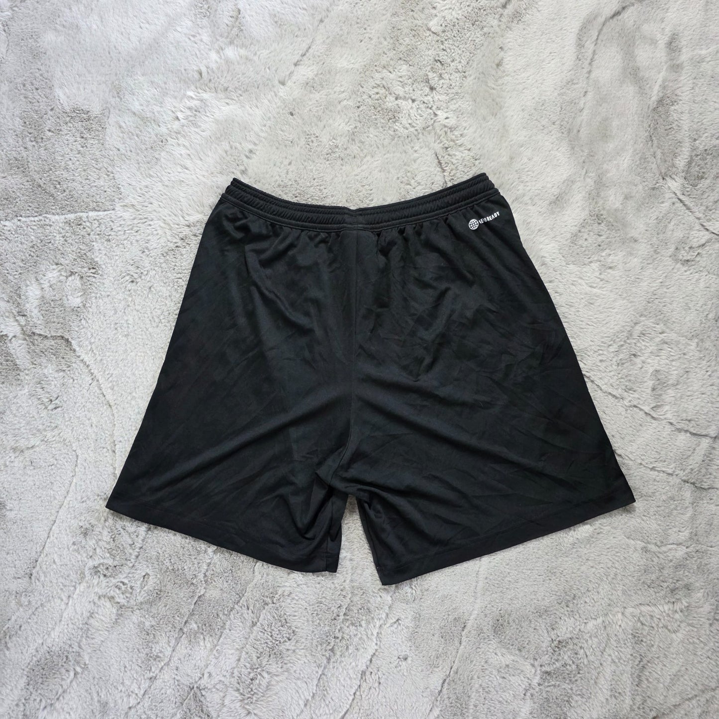 Adidas Aeroready Black Sports Shorts Size L | Drawstring Waist | W27 L16