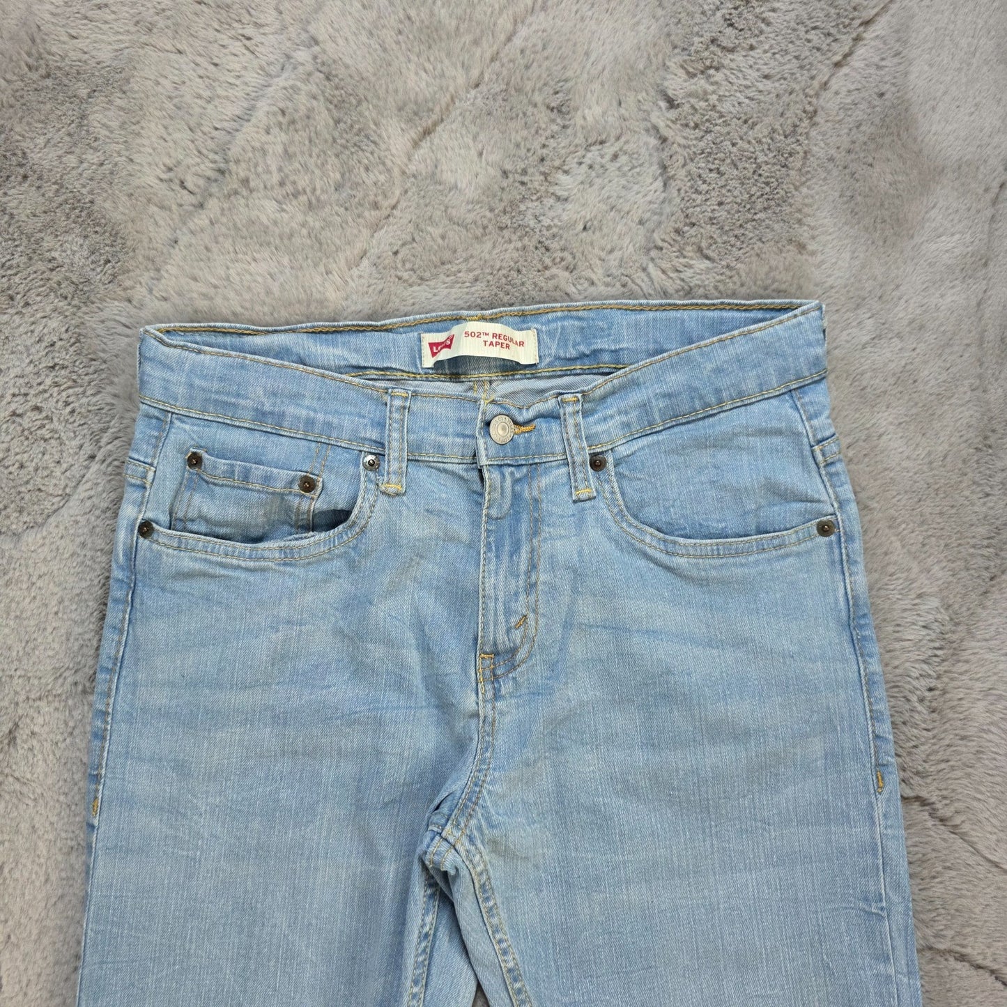 Levi's 502 Regular Taper Women's Stonewashed Denim Jeans W32 L27