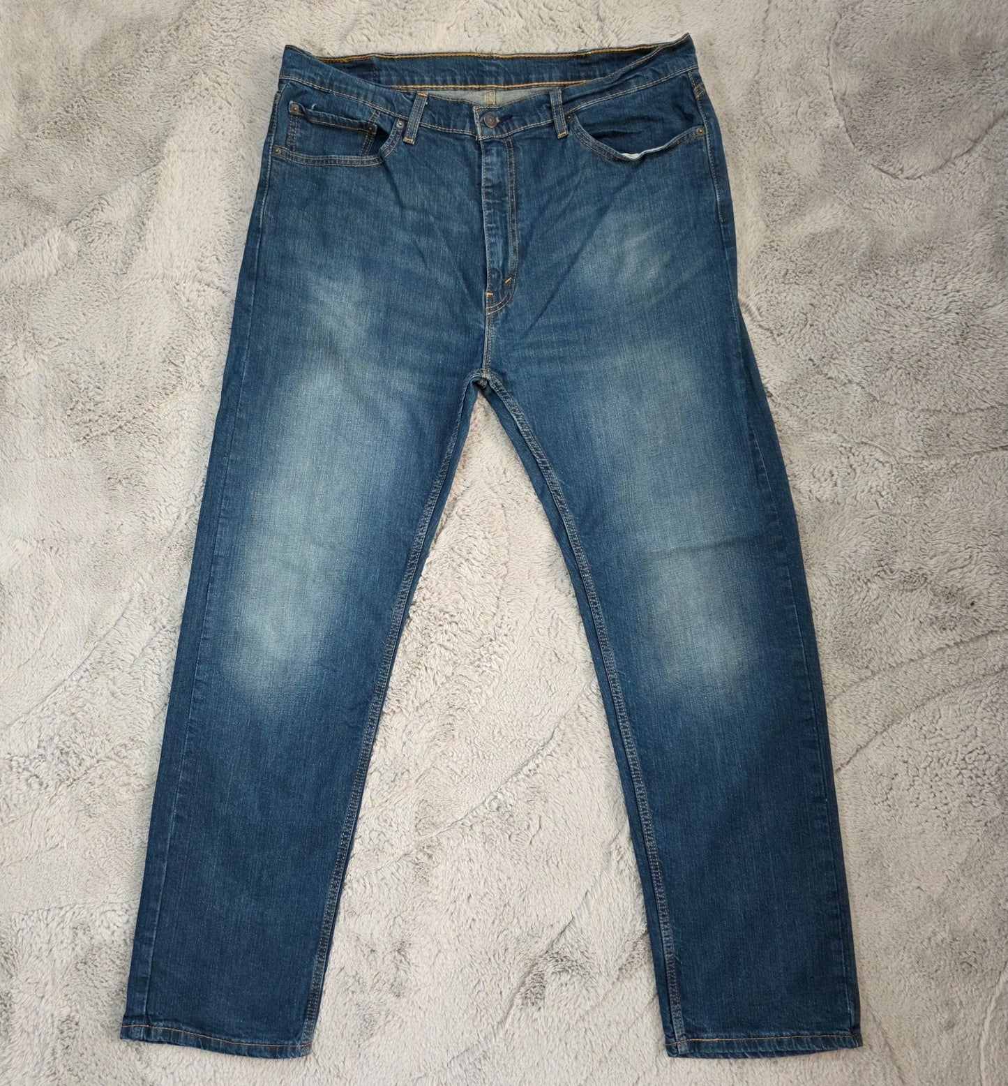Levi’s 505 men’s straight blue jeans W38 L32 classic fit stretch denim
