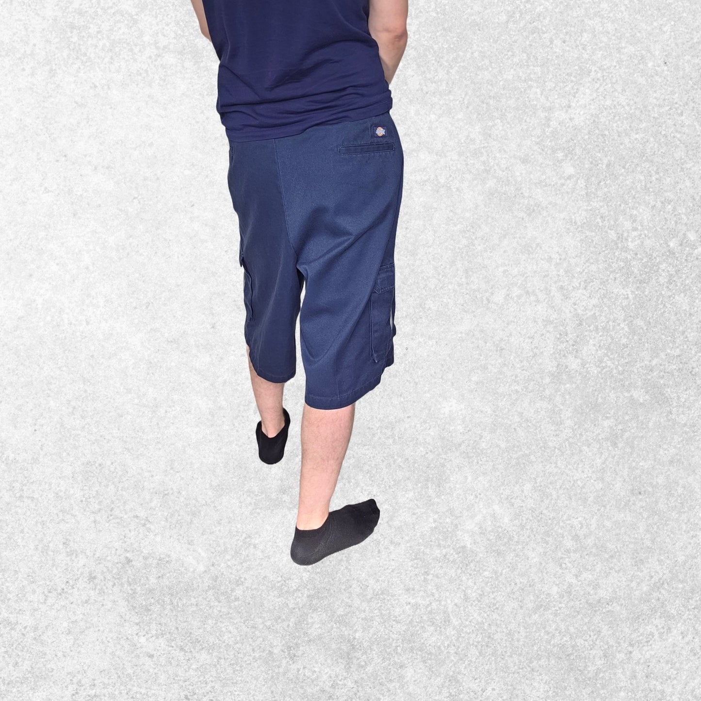 Dickies WR513DN Navy Blue Cargo Shorts W40 Workwear Utility Heavyweight Guatemal