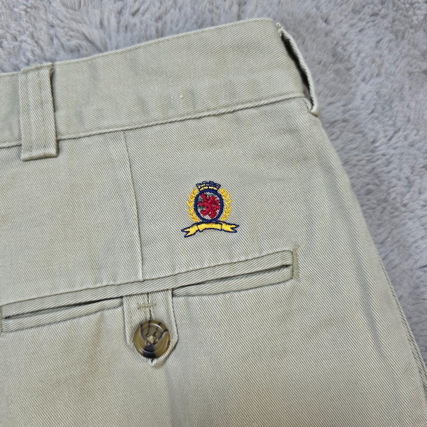 Tommy Hilfiger Beige Chino Trousers W38 L30 (Actual 36") Men’s 100% Cotton