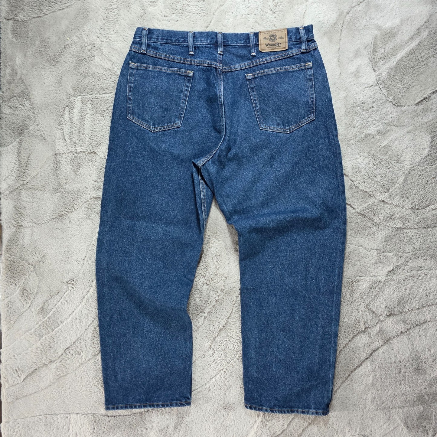 Vintage Wrangler 9760WDR Baggy Relaxed Fit Jeans W38 L29 Made in Mexico