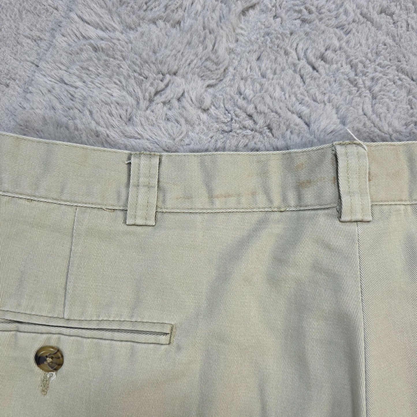 Tommy Hilfiger Beige Chino Trousers W38 L30 (Actual 36") Men’s 100% Cotton