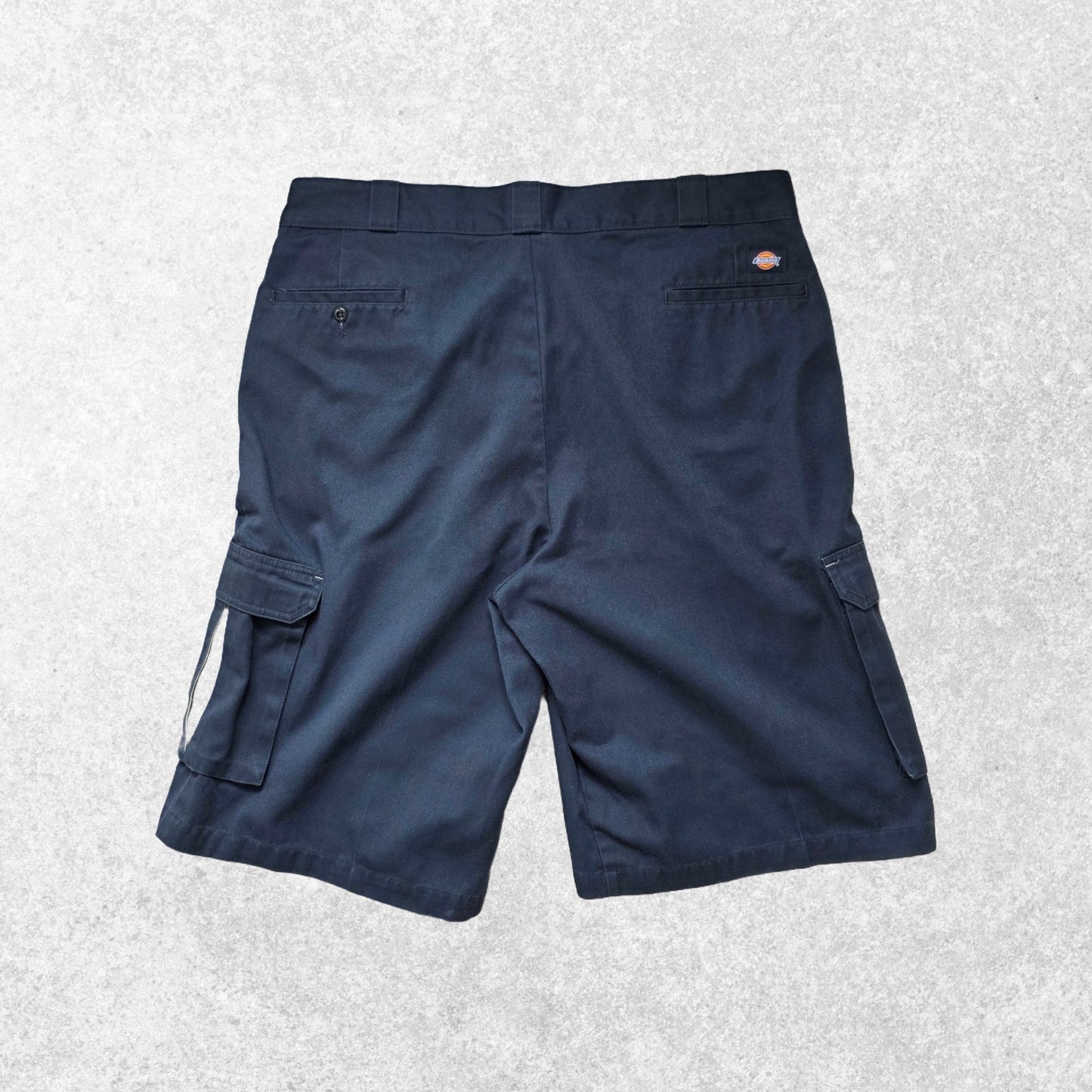 Dickies WR513DN Navy Blue Cargo Shorts W40 Workwear Utility Heavyweight Guatemal