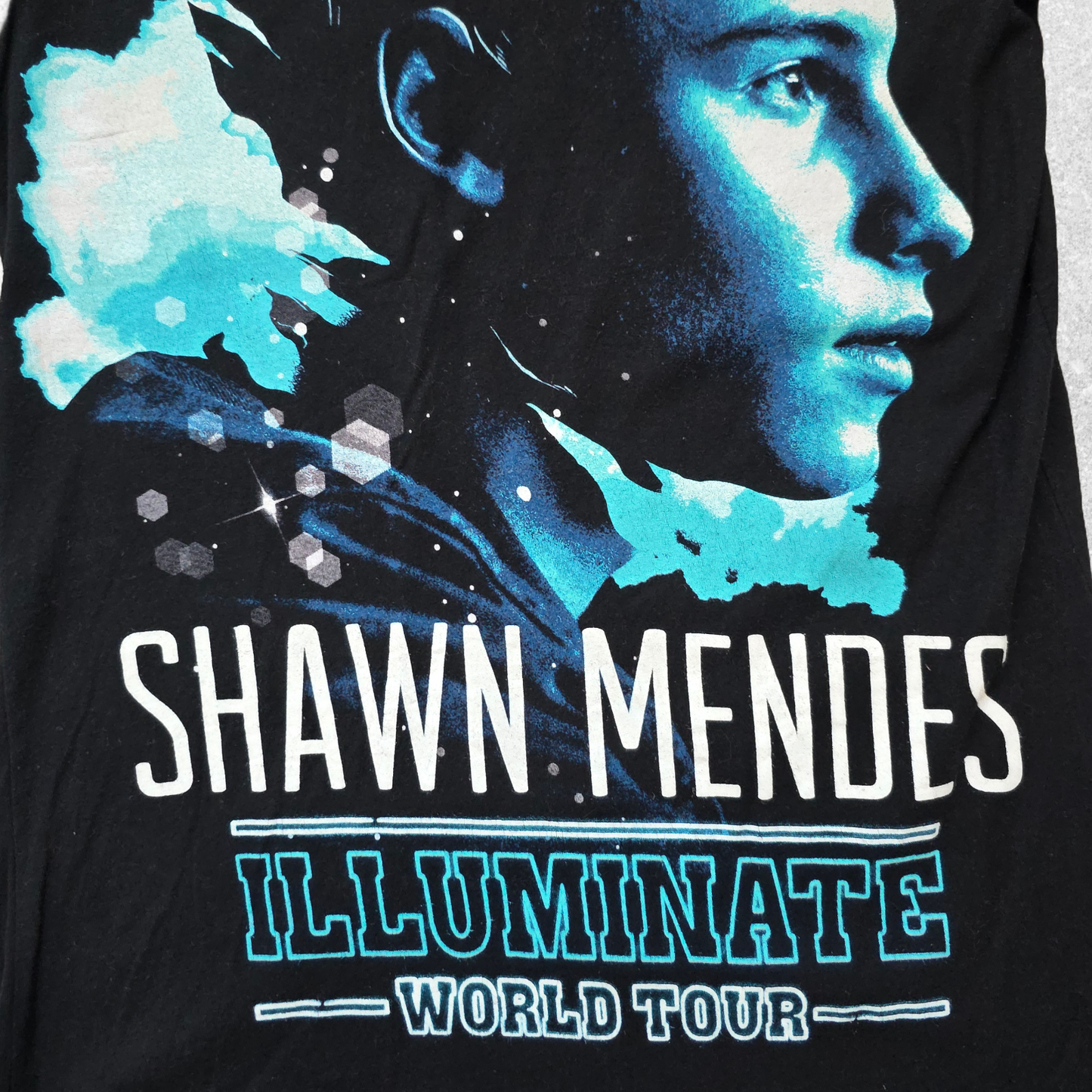 Shawn Mendes Illuminate Tour T-Shirt β Size S β 2017 World Tour Dates