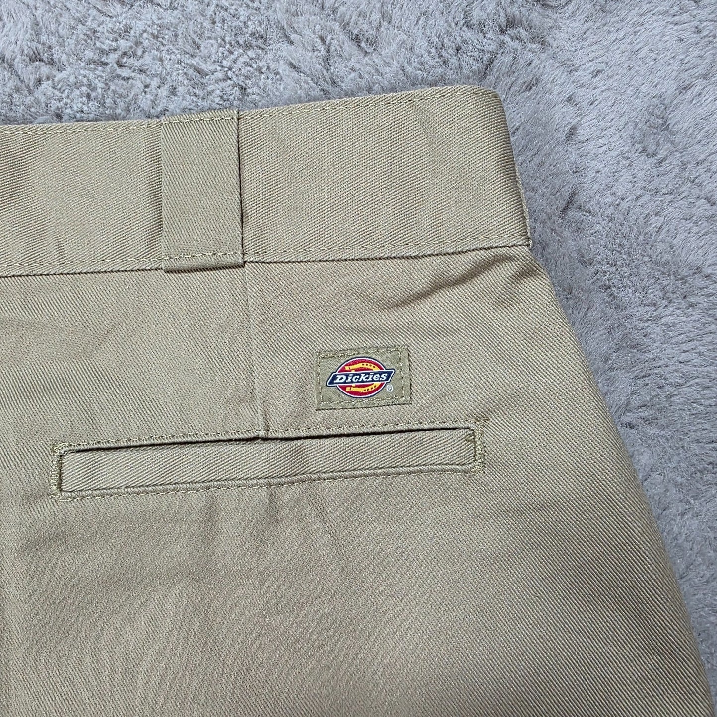 Dickies 874 Women’s Straight Fit Beige Trousers Size 8L (Fits UK 10–12) Workwear