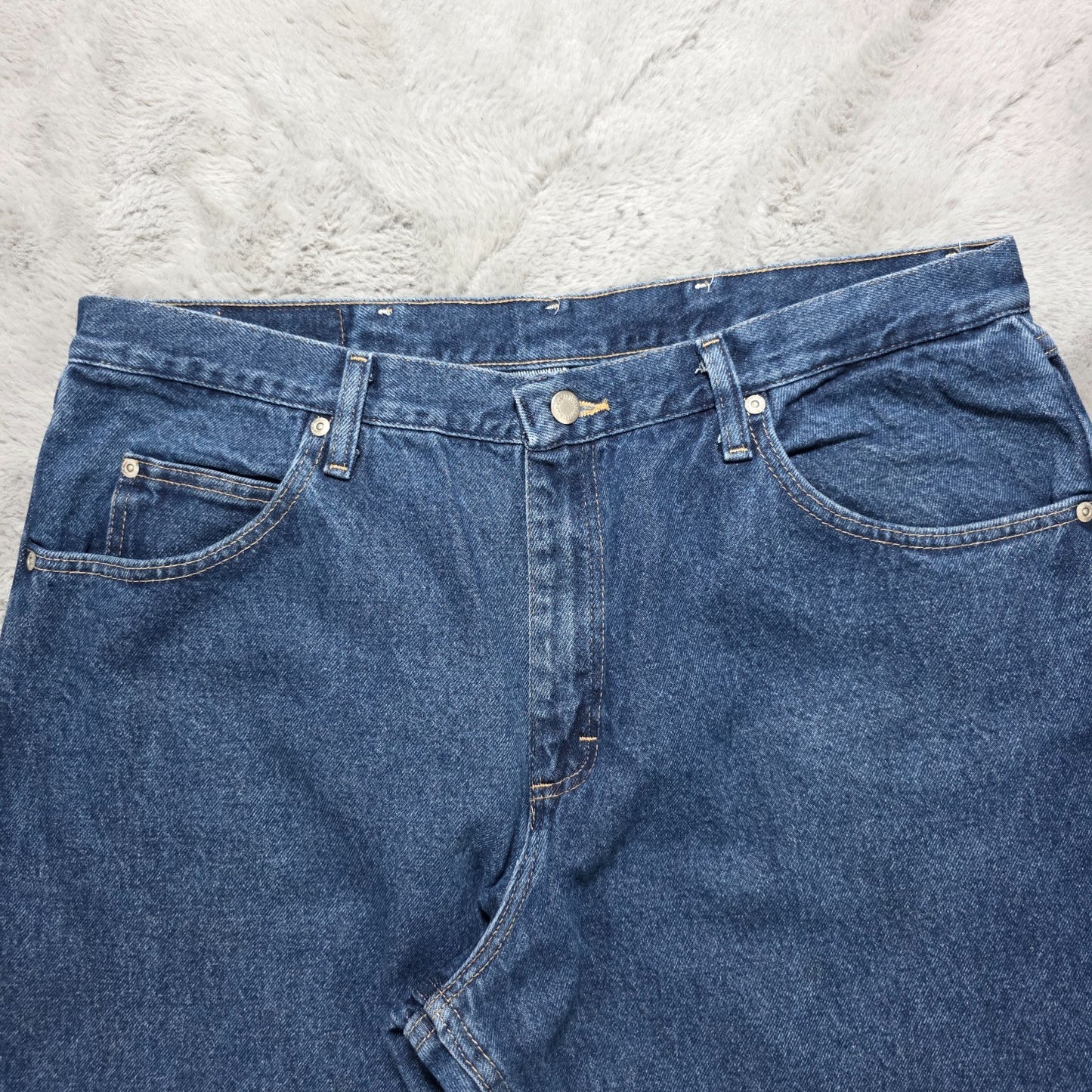 Vintage Wrangler 9760WDR Baggy Relaxed Fit Jeans W38 L29 Made in Mexico