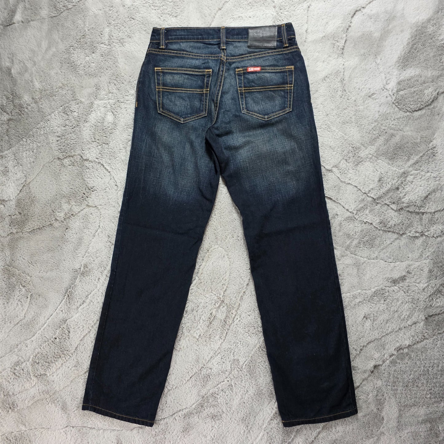 Vintage Polo Jeans Co Ralph Lauren Men's Saturday Jeans W29 L31 Dark Wash Denim