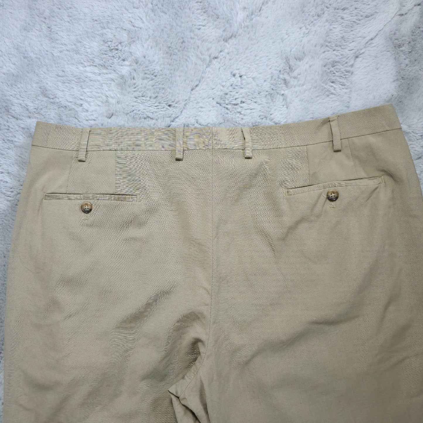 Lauren Ralph Lauren Men’s Big & Tall Beige Wool Blend Stretch Chino W40 L32