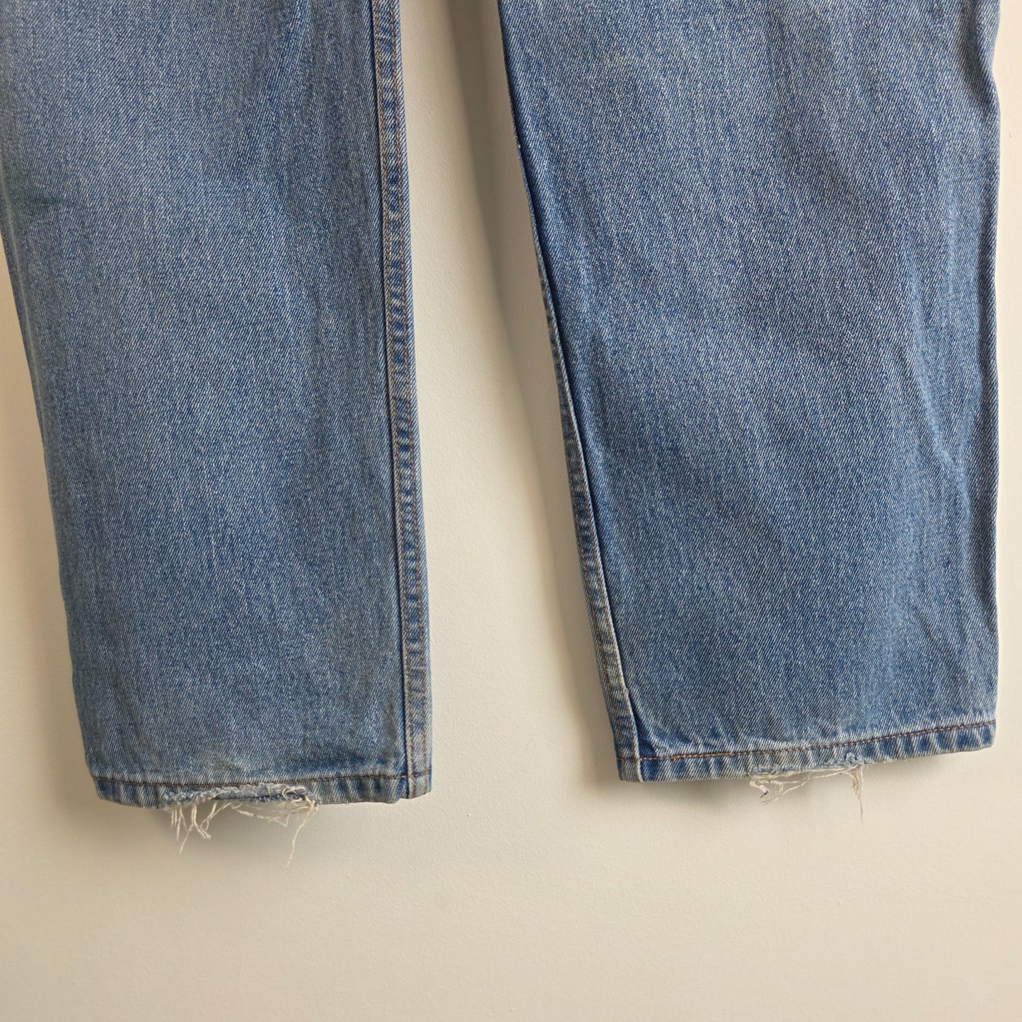 Vintage Levi’s 604 Jeans W35 L32 Blue Orange Tab 90s Men’s Denim