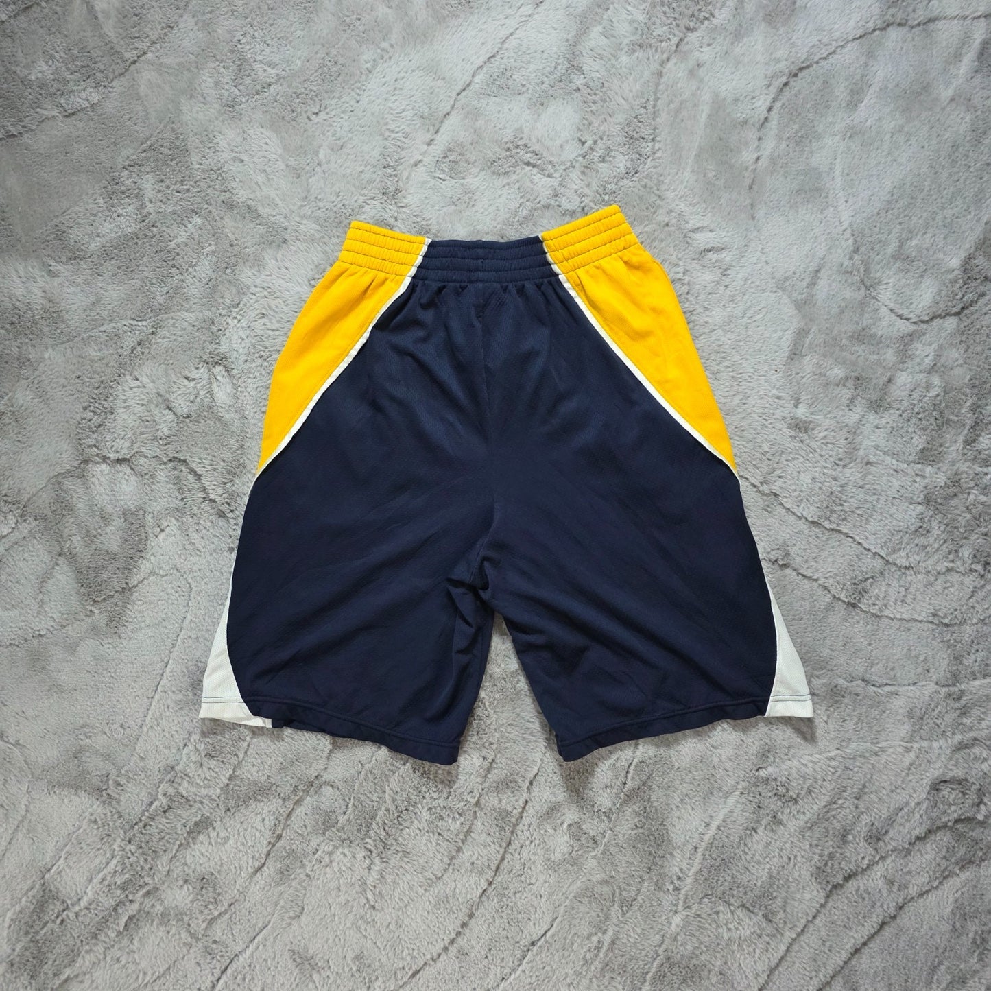 C9 by Champion mesh shorts navy yellow size S (W25) drawstring gym athletic spor