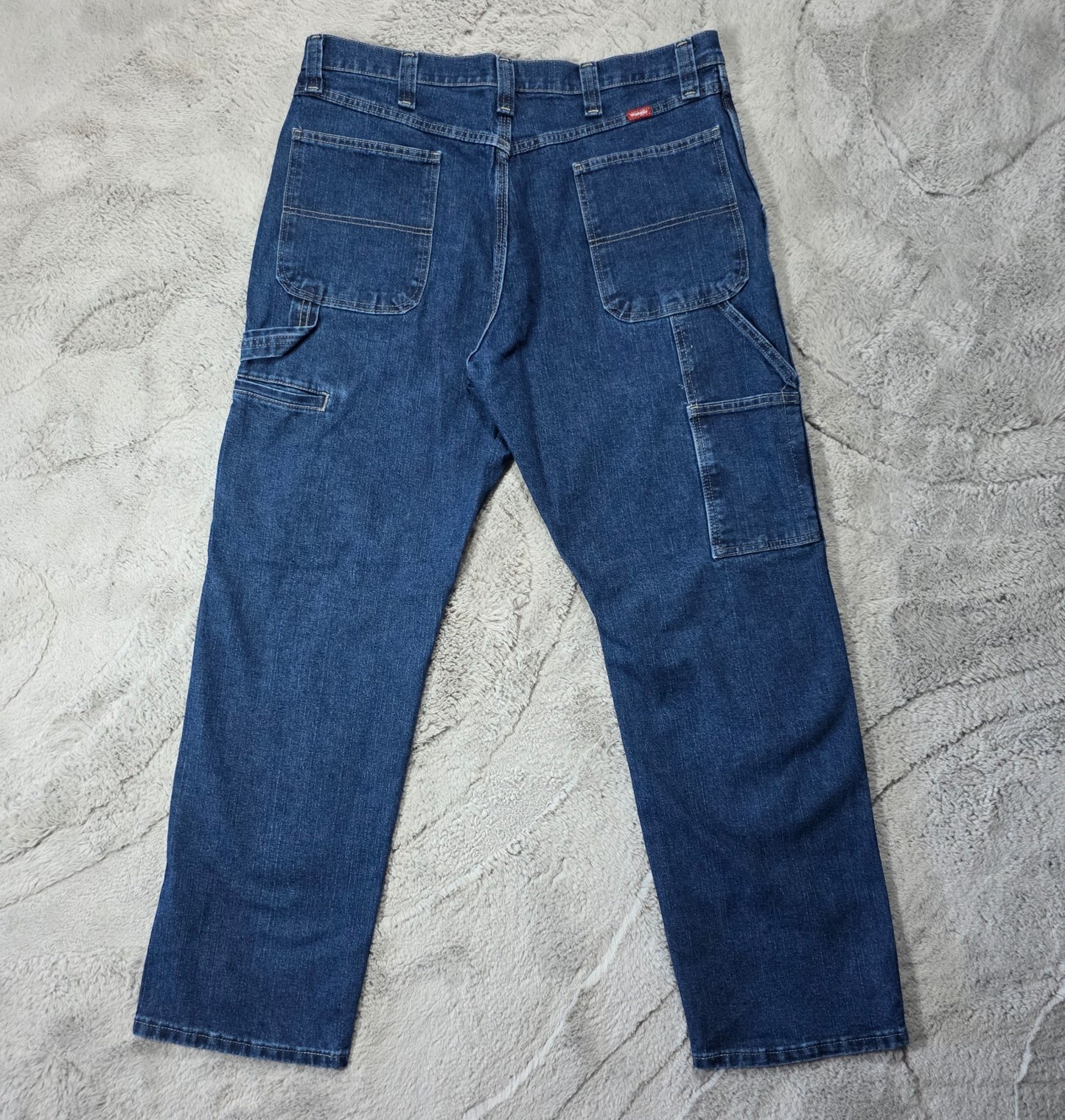 Wrangler Carpenter Jeans 1094LXWDV Blue Straight Leg W36 L32 Men’s Nicaragua