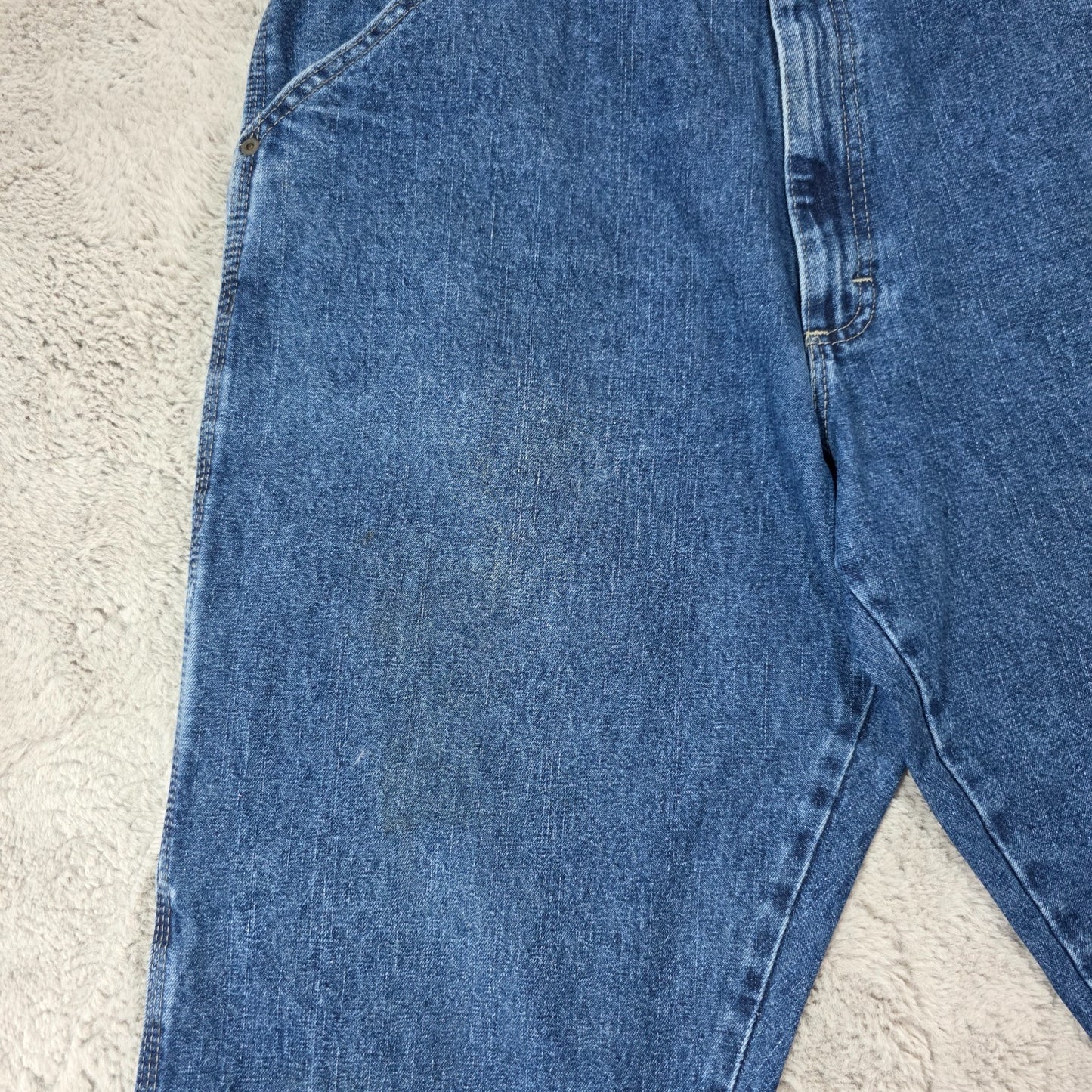 Wrangler Carpenter Jeans 94LSWDV Blue Straight Leg W36 L32 Men’s Nicaragua