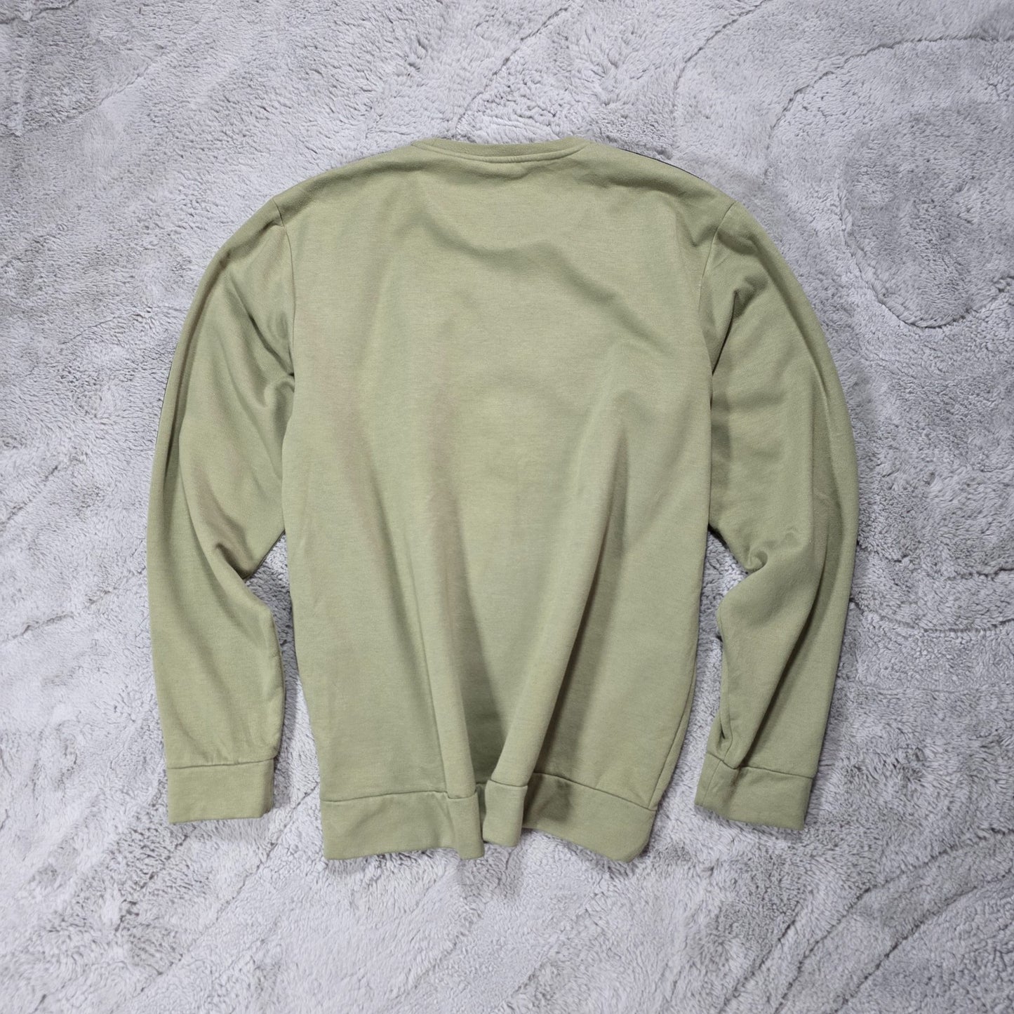 Adidas Primegreen Sweatshirt Khaki Green XL β 3-Stripes Crew Neck Jumper