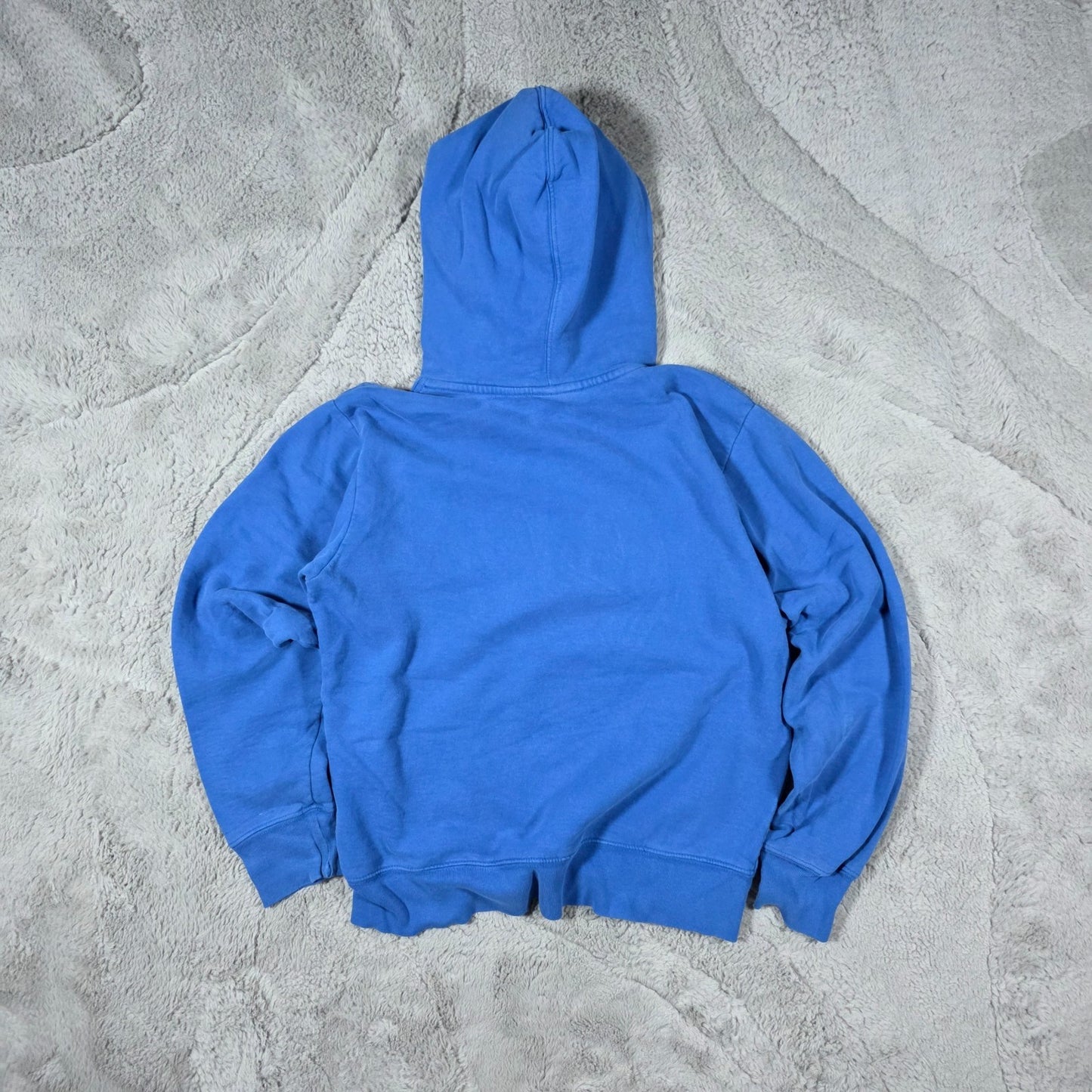 The North Face Blue Logo Pullover Hoodie Men’s Size S Sweatshirt