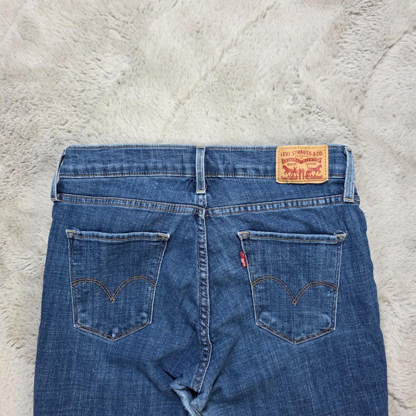 Levi's 311 Shaping Skinny Jeans W27 L30 Medium Blue β Women's β Some Wear