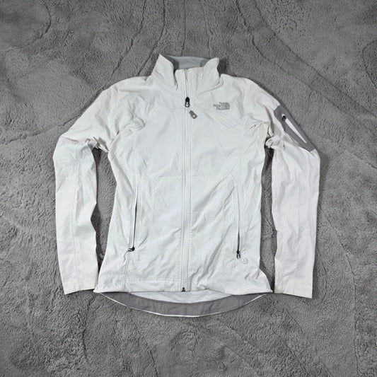 The North Face Summit Series Women’s White Softshell Jacket Size M Outdoor