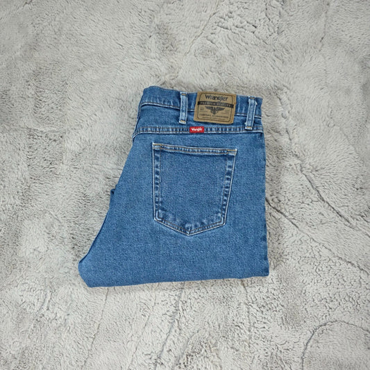 Wrangler Men’s Straight Fit Jeans Blue W36 L30 Nicaragua (M432)