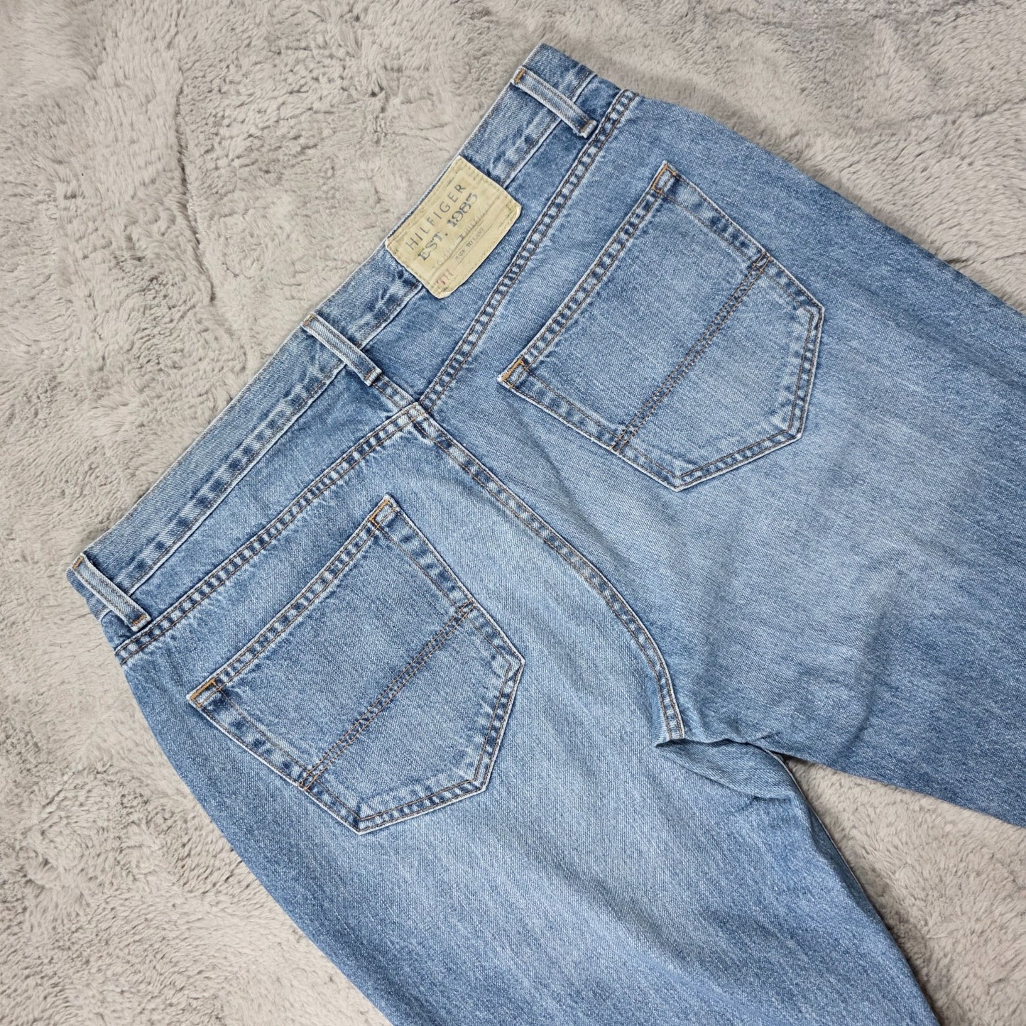 Tommy Hilfiger Freedom Y2K Blue Straight Leg Jeans W34 (36) L34 Men’s Mexico