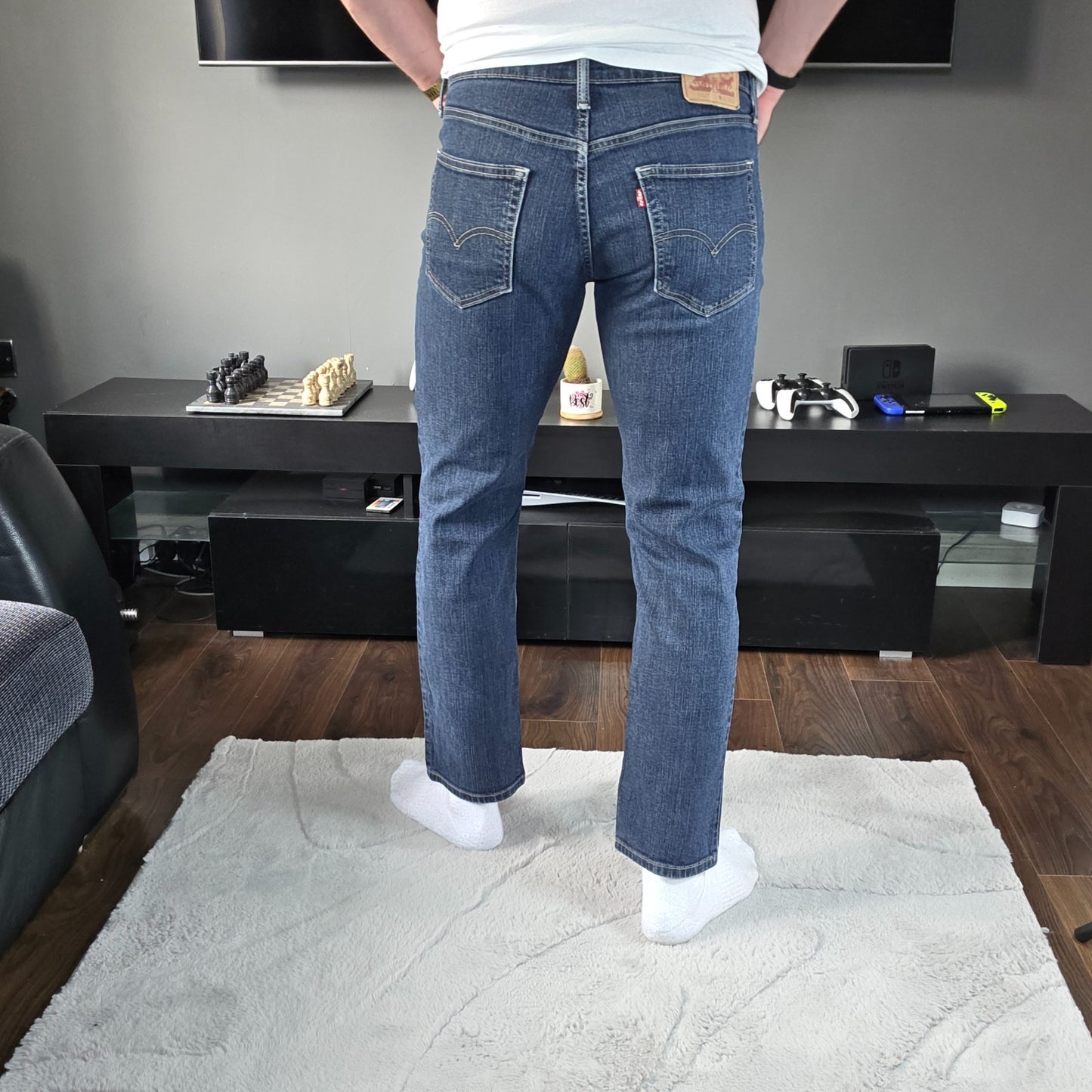 Levi’s 541 Athletic Taper Blue Jeans W31 L32 (Measures 31x30) – Slight Stretch D
