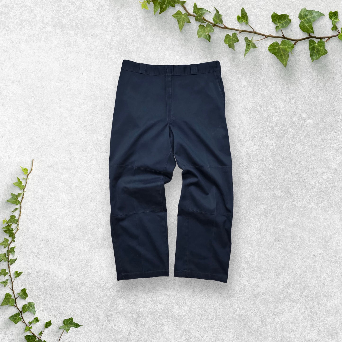 Dickies 874 Work Wear Y2K Baggy Double Knee Straight Leg Trousers, size W38 L32