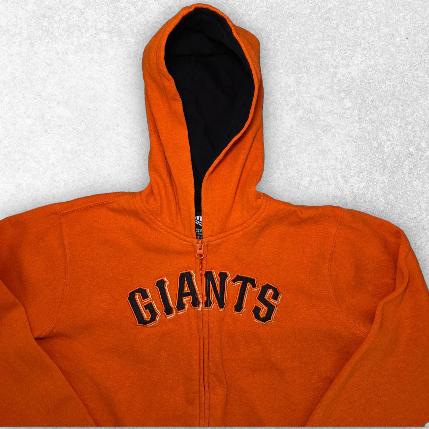San Francisco Giants Adidas Women's MLB Baseball Full Zip Hoodie Orange XL 18