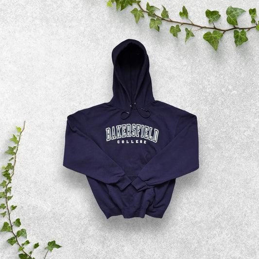 Champion Bakersfield College Hoodie - Purple University Pullover Jumper Medium