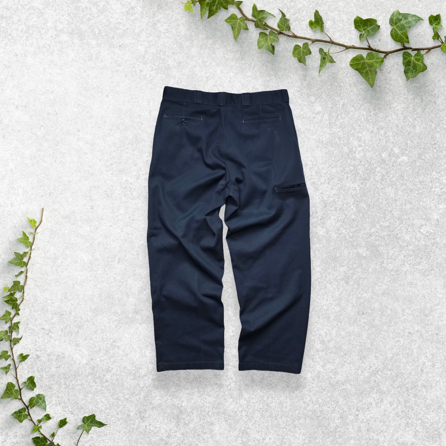 Dickies 874 Work Wear Y2K Baggy Double Knee Straight Leg Trousers, size W38 L32