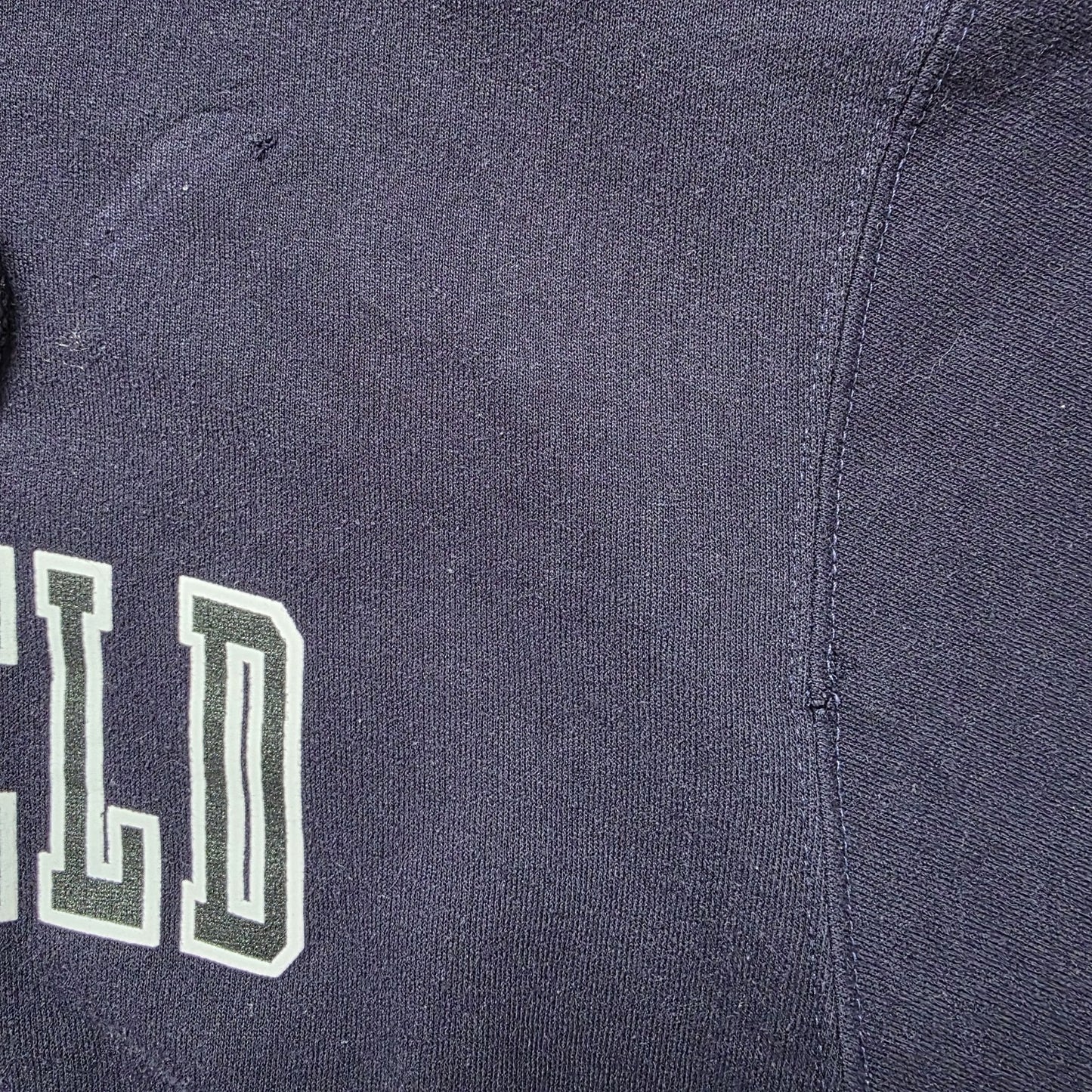 Champion Bakersfield College Hoodie - Purple University Pullover Jumper Medium