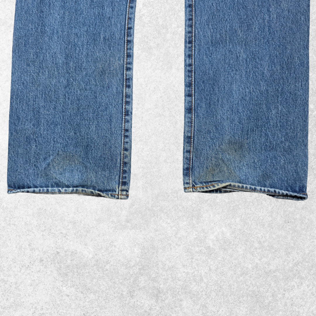 Levi’s 501 Original Fit Jeans W36 L30 Blue Button Fly Straight Leg Men’s