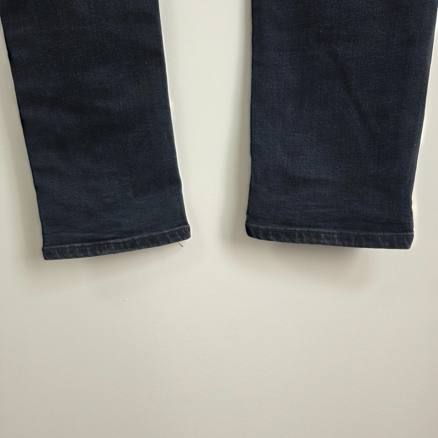 Nudie Jeans Long John Skinny W31 L30 Black Stretch Denim Men’s Italy