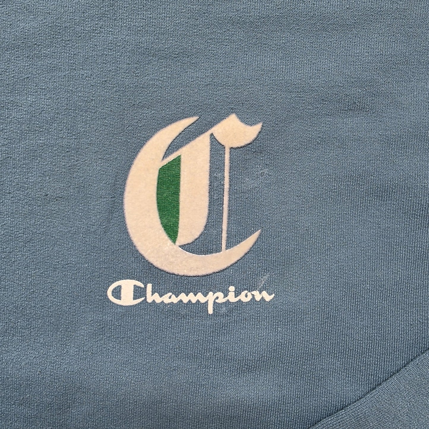 Champion Crew Neck Sweatshirt Women’s Medium Turquoise Pullover