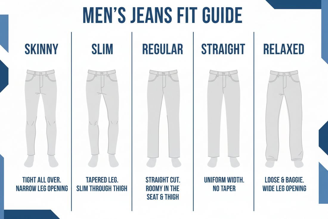 Levi’s Fit Guide: 501 vs 505 vs 511 vs 512 vs 513